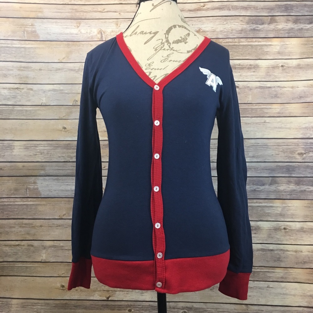 Marvel captain America cardigan sweater